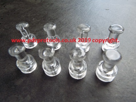 Smooth Series Crystal Ice Tabs, 9.00mm