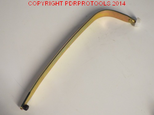 Curved Fulcrum Tool With Two Large Tips, 24". Curved Fulcrum Tool With Two Large Tips, 24".