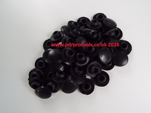 Rubber Blanking Plugs x 100 X 8.00mm Holes.