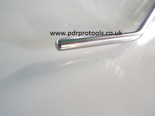 24" Johnson Bar x 10.00mm In Diameter, Bendable + Caps.