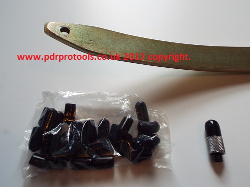 Screw in Tip,Curved Flat Bar USA Thread (Bendable)