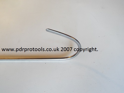 Hook Tool, 180 Degrees x 15". Hook Tool, 180 Degrees x 15".