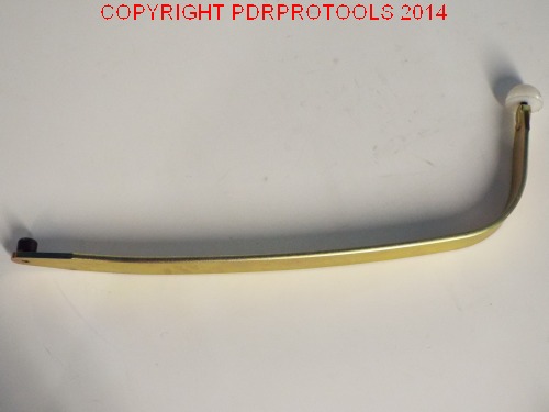 Curved Fulcrum Tool With Two Large Tips, 24". Curved Fulcrum Tool With Two Large Tips, 24".