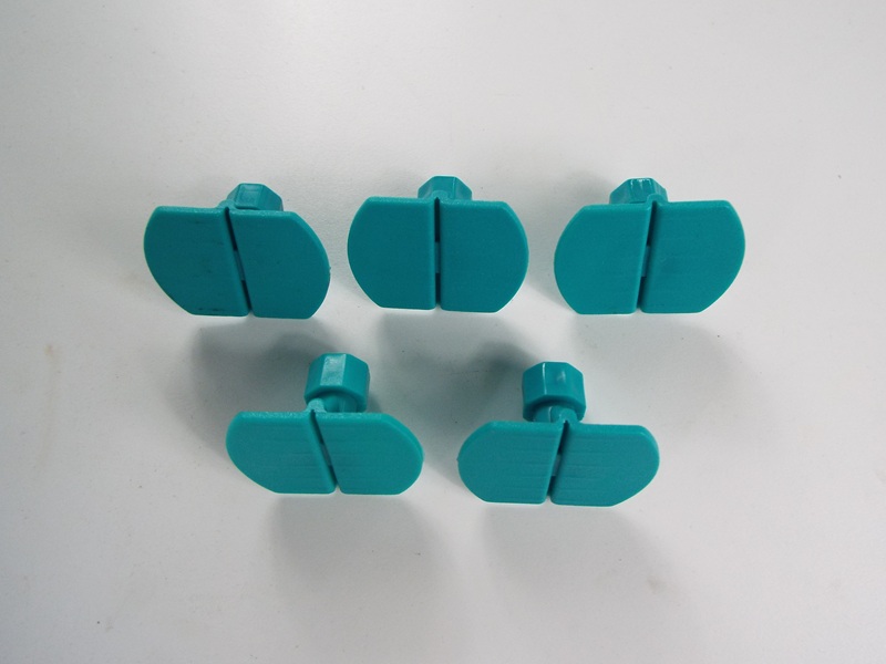 Flexible Faced Glue Tabs x 5.