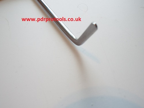 Tight Aceess Shaved Brace Tool, 25" x 40.0mm Shaved Kick (Right)