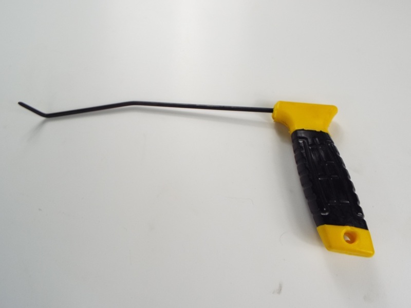 Double Bend, Shaved Wire Tool 220.00mm, Left.