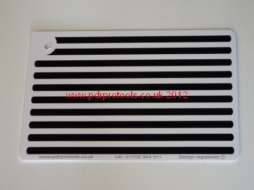 Superb reading board with 10.00mm lines.