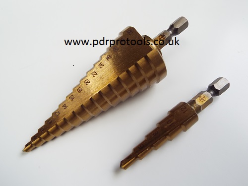 Step down Drill Bit Set.