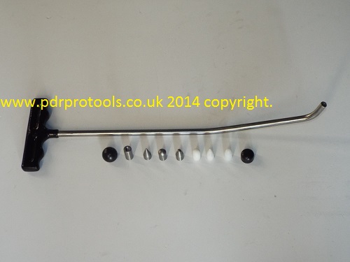 Double Set Bend, Multi-Tipped Tool, 20" Long.