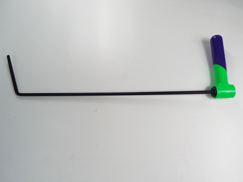 Ratchet Handle 560mm x 130mm Shaved Flag, 55 Degrees.