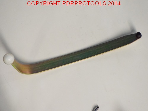 Curved Fulcrum Tool With Two Large Tips, 24".