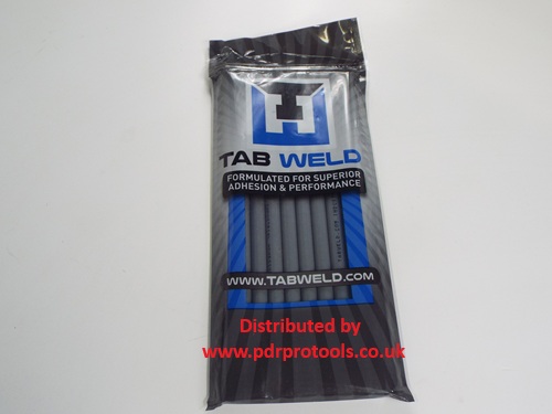 TAB WELD, Hot Melt Glue Sticks x 10 Sticks USA.