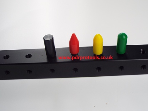 Four Piece Plastic Tip Set, USA Threads.