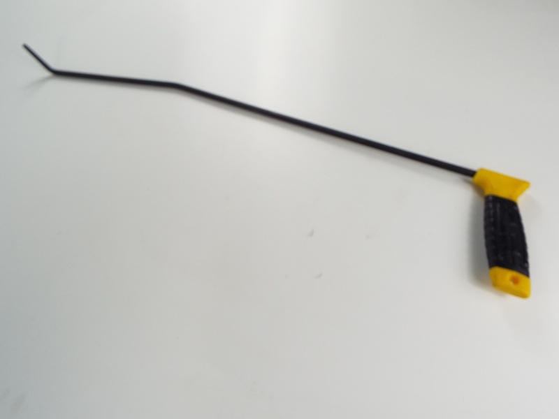 Double Bend Shaved Brace / Wire Tool, 410.00mm Left.