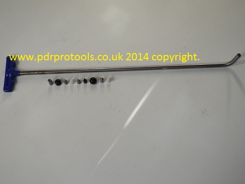 Interchangeable tipped pdr tool, 30" Long x 90 Degrees.
