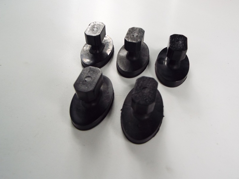 Extra Strong / Thick Glue Tabs 40mm x 24mm, Convex Face.