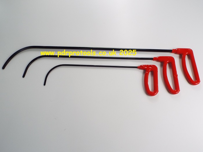 Side Panel Hook Tools x 3. 14" - 26" Long (shaved)