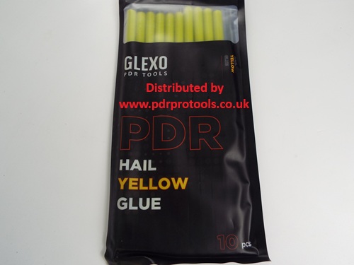 Glexo Hail Hot Melt Glue Sticks (Yellow)