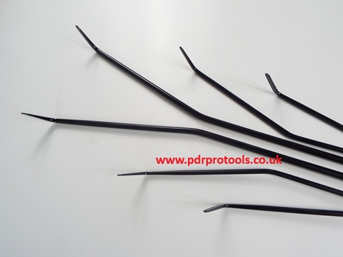 Six Piece Shaved Brace Set, long Reach.