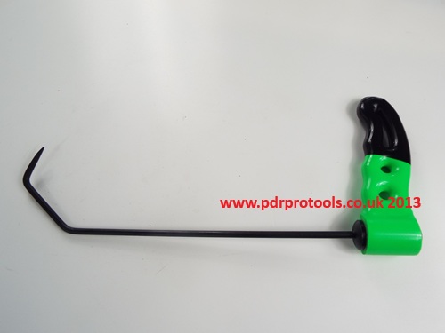 Sharp Ratchet tool, 12" Long Shaft, Double Bend.