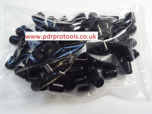 100 Vinyl Tip Covers, 12.00mm