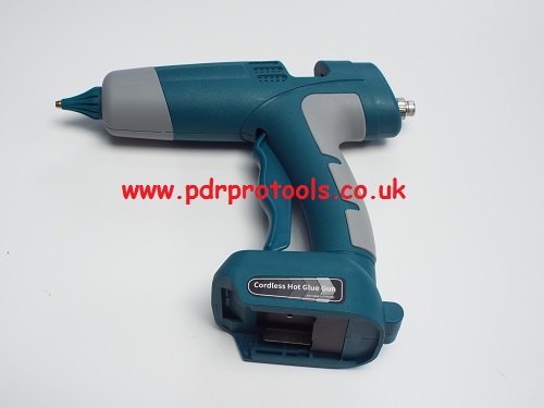 Cordless Hot Melt Glue Gun, 18v Makita Powered.