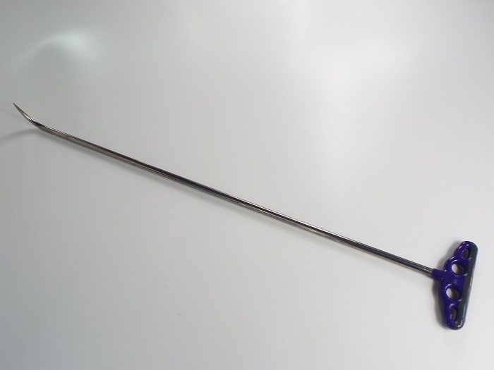 Pick Tool, 45" x 3" Shaved Flag.