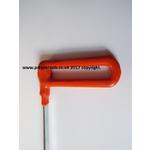 8" Whale Tail x 25mm Head.