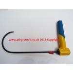 Ratchet Handle Shaved Hook, 300mm x 8.0mm, Sharp Tip