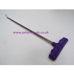 Screw-In Tipped Tool, 17" x 45 Degrees, 1" Kick.