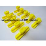 Smooth Series Crease Tabs (10), 15mm x 52.0mm Long.
