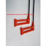 Slim Head Whale Tails, 18", 22" x 19.00 mm Heads.