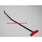 Screw-In Tipped Tool, 24" Double Bend.