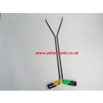 Heavy Duty Shaved Brace Tools, 25" Shafts.