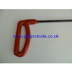 14" Shaft, with 3" Shaved Hook.
