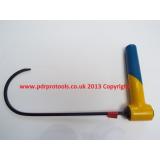 Ratchet Handle Shaved Hook, 300mm x 8.0mm, Sharp Tip