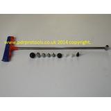 Reverse Multi-Tipped "Flip" Tool, 17" Shaft.