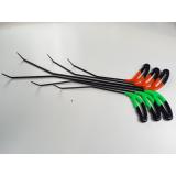 Six Piece Shaved Brace Set, long Reach.