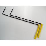 Tight Access Door Bar Set. (Twist Tools) Ball Nose.