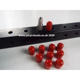 Screw-In Soft tip With 10 Hard Plastic Caps (Domed Face)