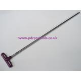 30" Reverse Screw-in Tip Hail Rod (USA Threads)