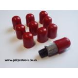 Screw-In Soft tip With 10 Hard Plastic Caps.