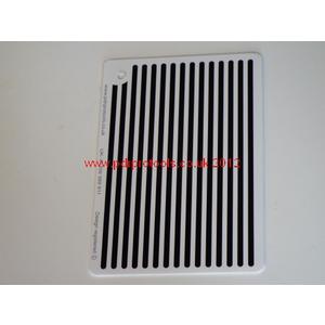 Superb reading board with 8.0.00mm lines.