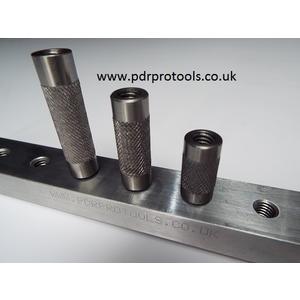 Three Piece Extension Set, 1" 1.5" 2" x 7/16" Diameter.