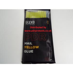 Glexo Hail Hot Melt Glue Sticks (Yellow)