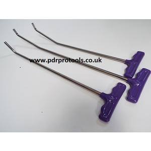 3 x Screw-In Tip Tools,24"-28" Long, USA Threads.